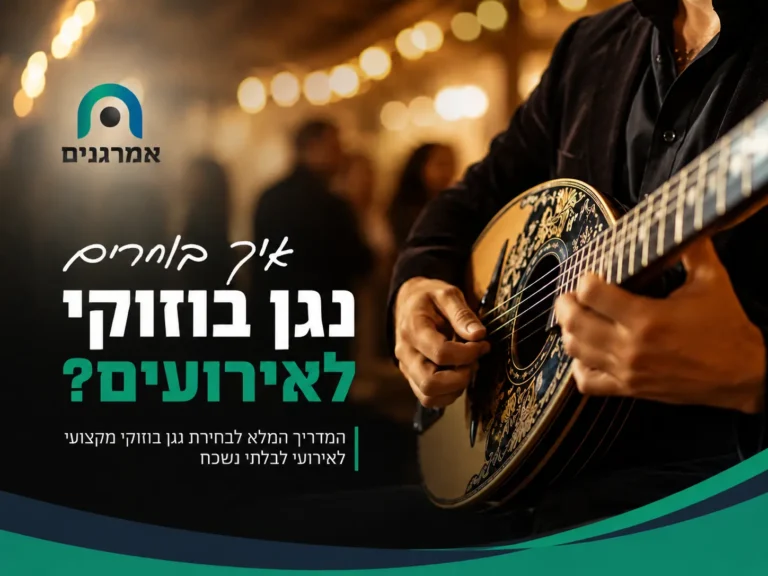 מדריךבחירת נגן בוזוקי לאירוע